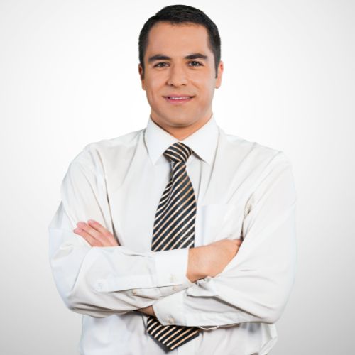 Foto de cliente satisfecho